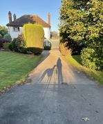 20th Sep 2021 - Me and my shadows 
