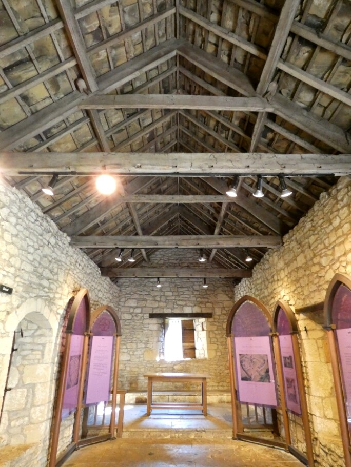 Pickering Castle - Chapel Interior by fishers