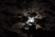 22nd Sep 2021 -   Moon & Clouds At 3am On Tuesday Morning ~        
