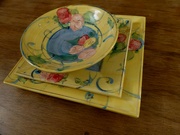 22nd Sep 2021 - Pottery Jaltie. I really like these dishes - very bold design and colours