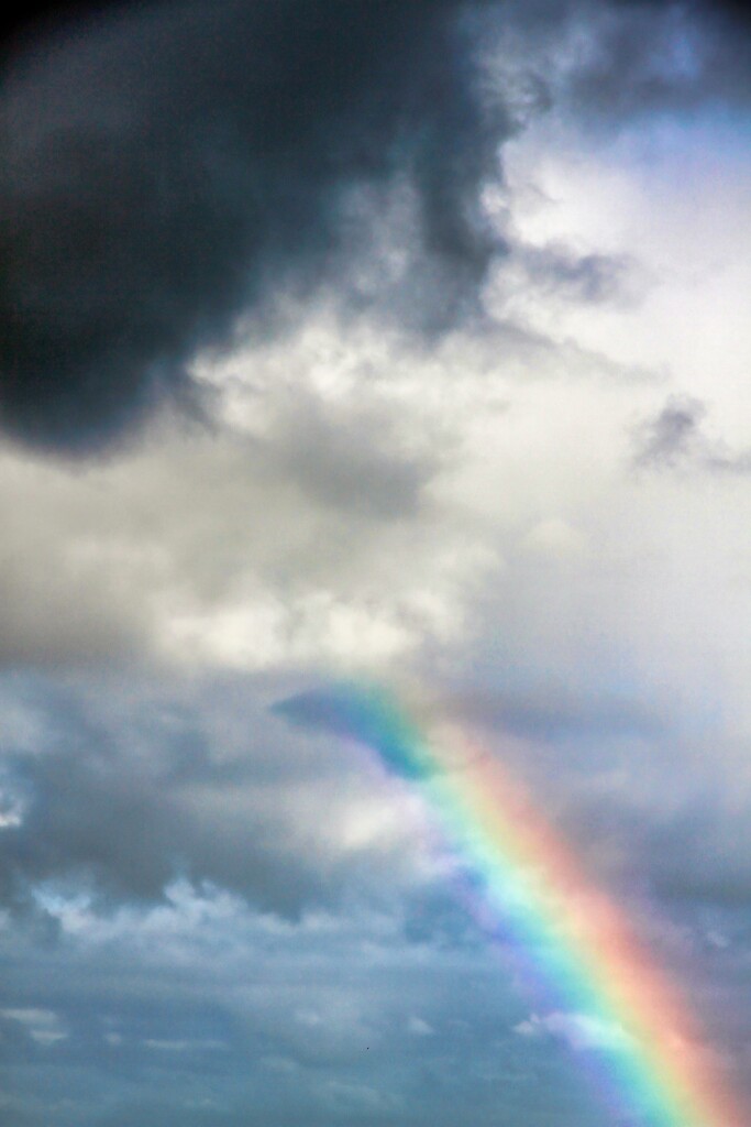 Rainbow, shot from my front door by okvalle