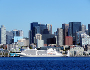 23rd Sep 2021 - Buildings, cont, Plus A Cruise Ship