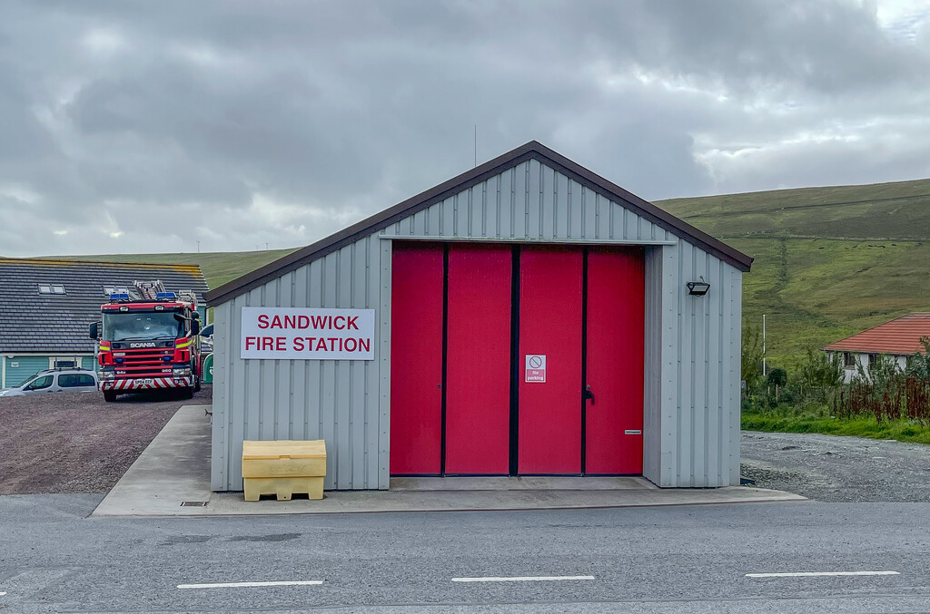 Sandwick Fire Station by lifeat60degrees