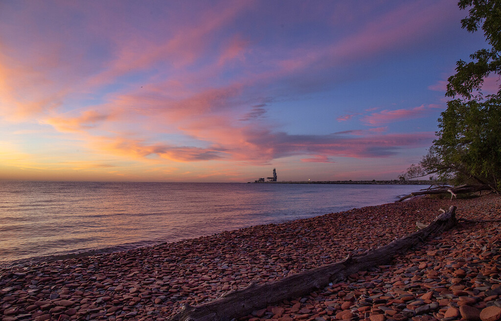 The Shores of Lake Ontario Sunrise by pdulis