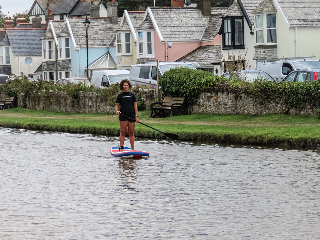 Paddle Boarding in Bude by mumswaby