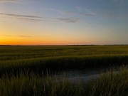 26th Sep 2021 - Minimalist marsh sunset last night