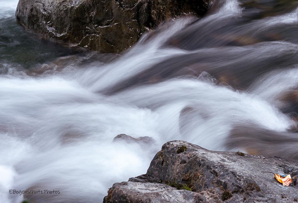 Rushing Water  by theredcamera