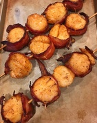 26th Sep 2021 - Bacon wrapped scallops 