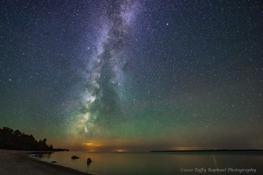 Same Milky Way, Different Location by taffy