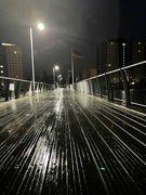2nd Oct 2021 - Haslar Marina Pier Wall in the rain.
