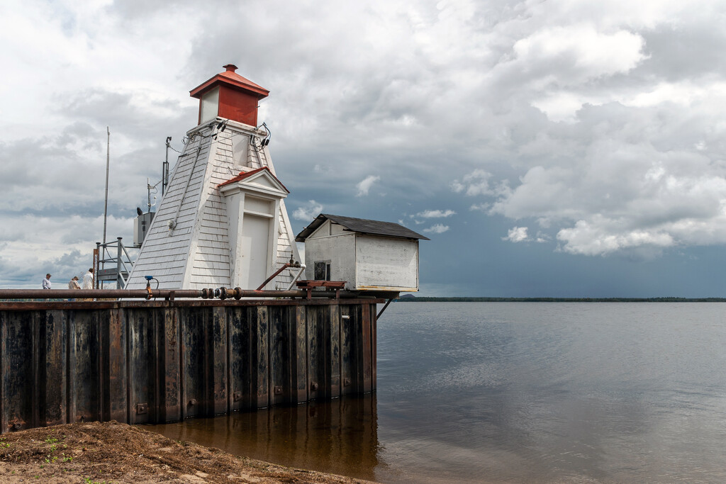 Sand Point Lighthouse - For Vikki by farmreporter