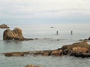 2nd Oct 2021 - Paddling in the rocks