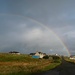 Rainbow over Port of Ness by jamibann