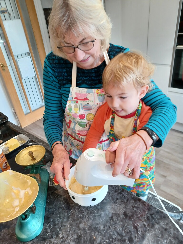 Baking with Nana by busylady