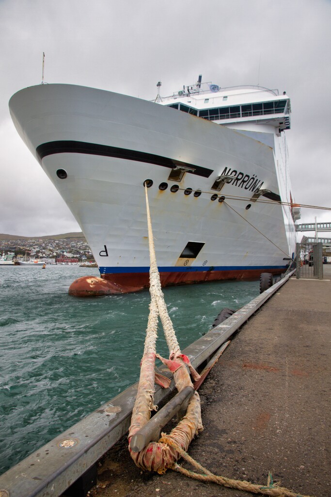 Leaving the Faroe Islands with MS Norröna by okvalle