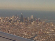 19th Feb 2010 - Chicago Skyline from the airplane