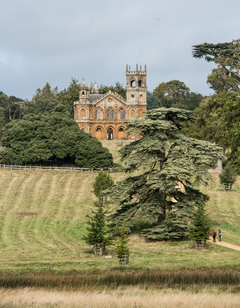 Gothic temple at Stowe by busylady