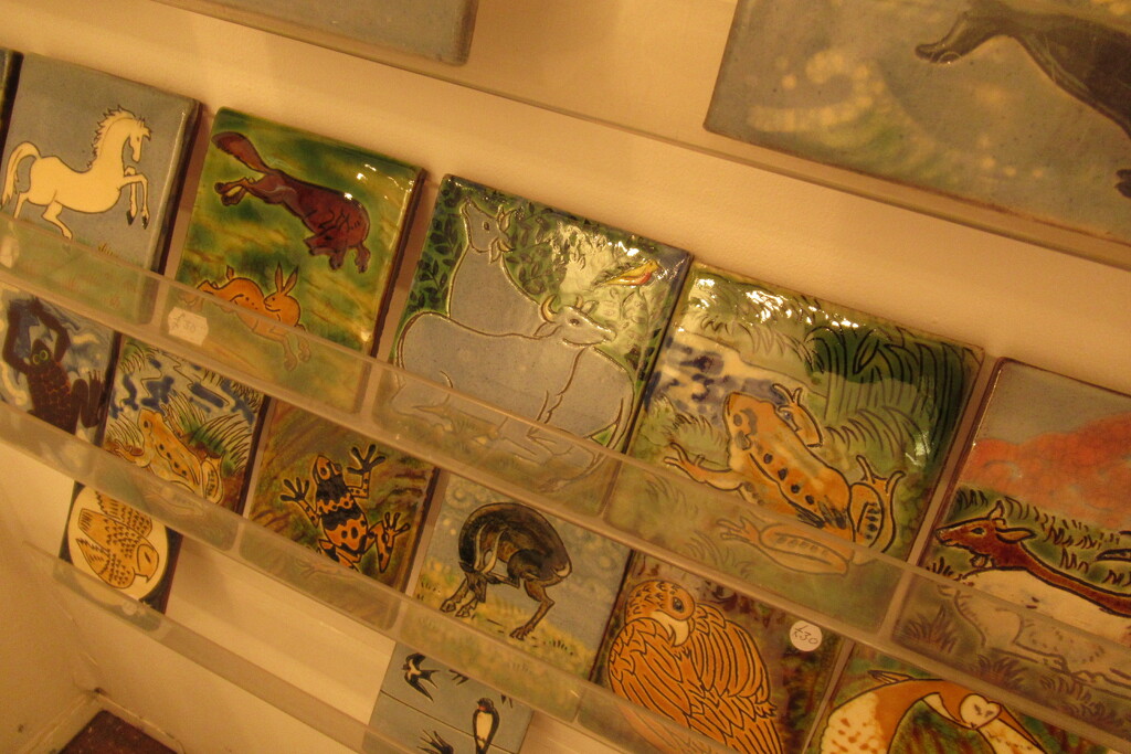 tiles at an exhibition by anniesue