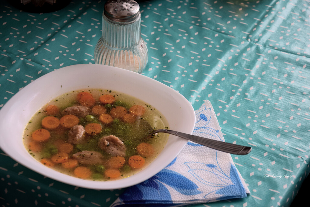 Green pea soup by kork