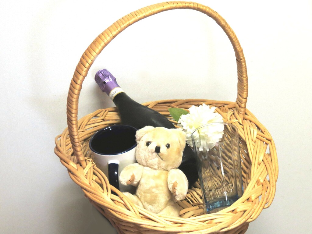 Basket, Bottle, Bear, Bloom and Beakers by grammyn