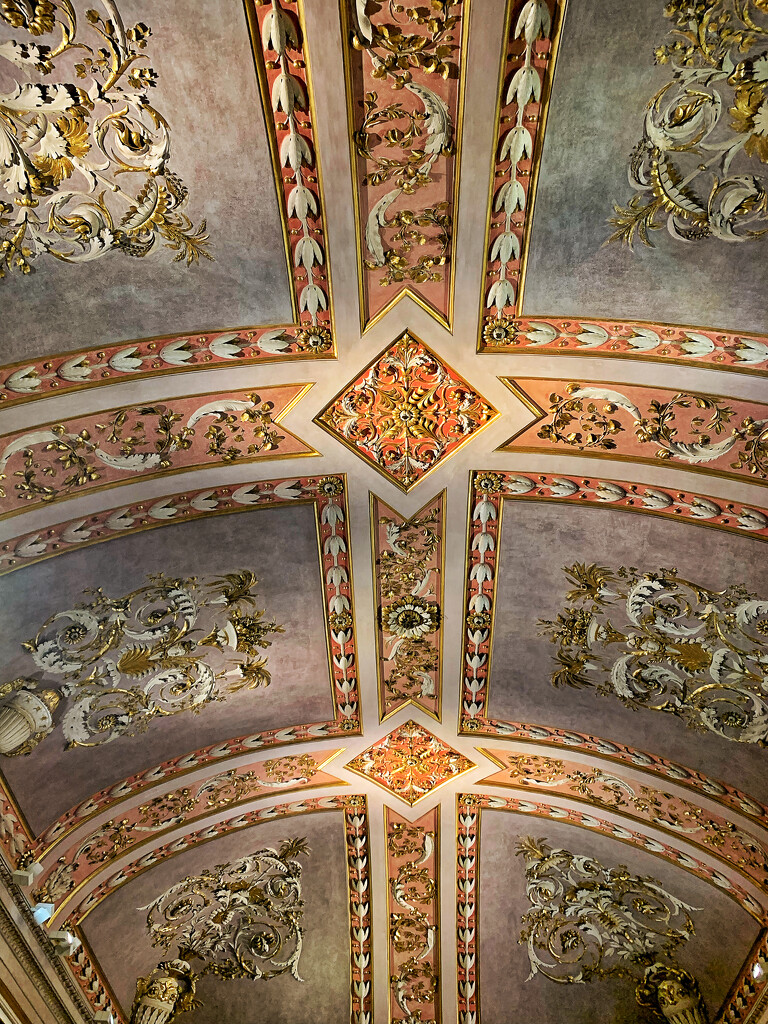 Decorated ceiling.   by cocobella