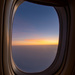 Sunrise from the plane  by ingrid01