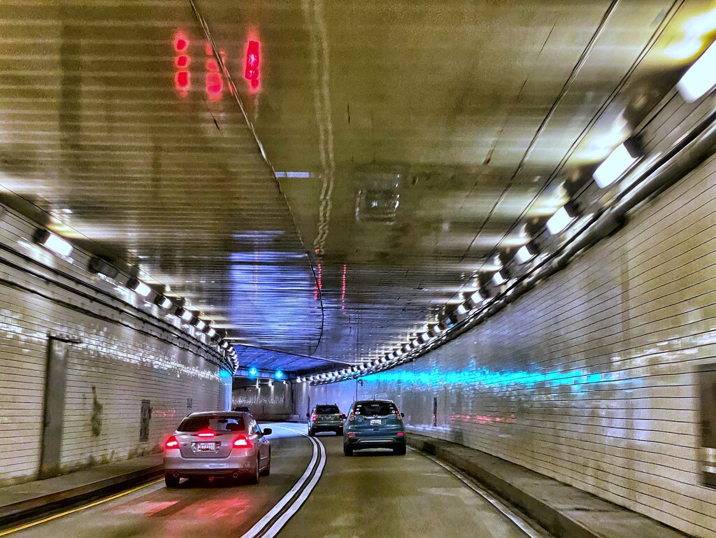 Lights in the Tunnel. by njmom3