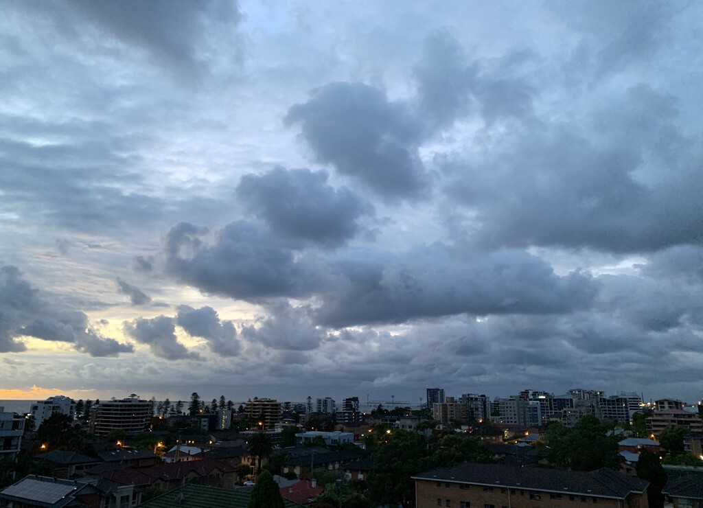 A sea of clouds by deidre