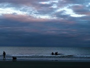12th Oct 2021 - Just before dark on the beach