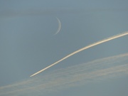 10th Oct 2021 - airplanes are back 3 - moon flight