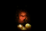 15th Oct 2021 - Candles & Girl