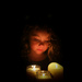 Candles & Girl by judyc57