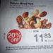 Price #4: Mixed Nuts by spanishliz
