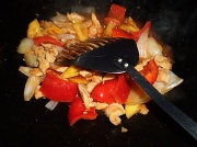 16th Jan 2011 - Chicken and Pineapple stir fry 