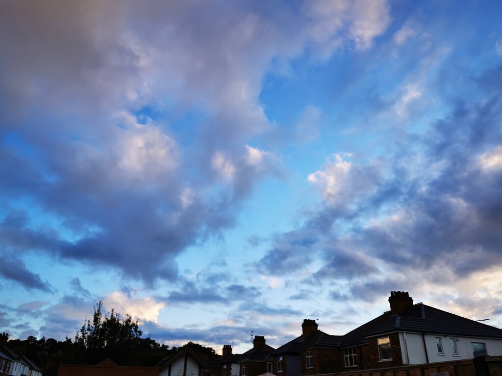 Early Evening Sky by plainjaneandnononsense