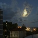 The full moon glows by deidre