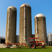 Silos and tractor by mittens