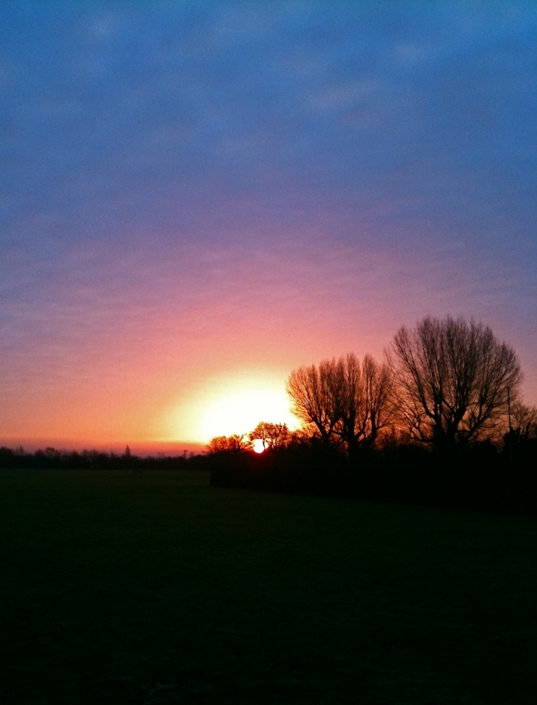 Sunrise Over The Exotic...Recreation Ground by helenmoss