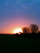 9th Jan 2011 - Sunrise Over The Exotic...Recreation Ground