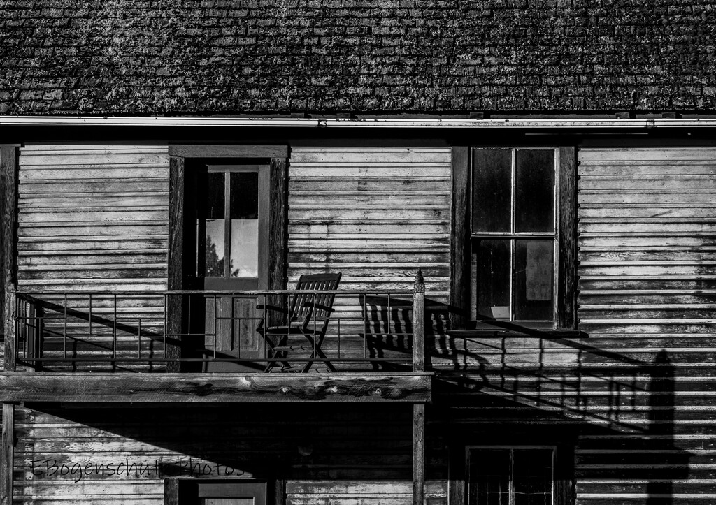 Porch Shadows  by theredcamera