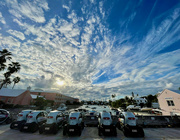 17th Oct 2021 - Cool clouds and rental cars. 