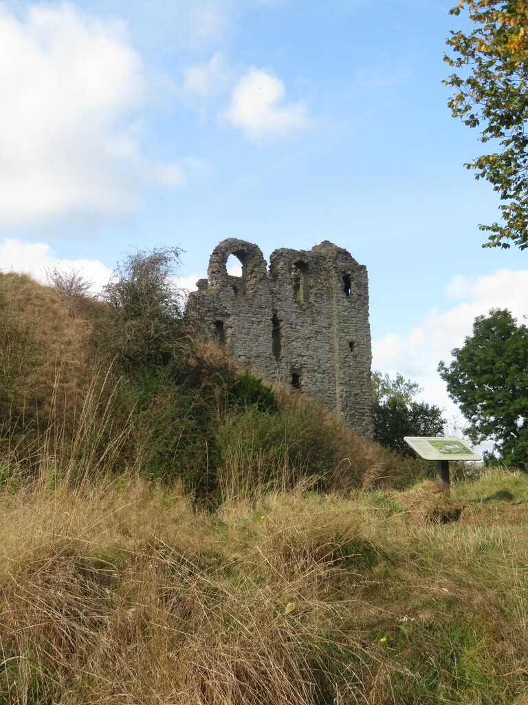 Clun Castle, a bit more by lellie