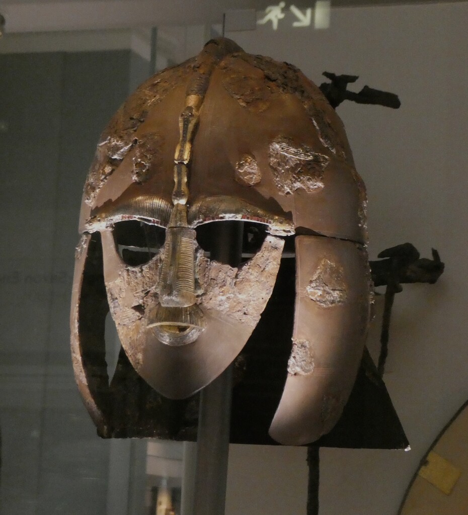 The Sutton Hoo helmet by orchid99