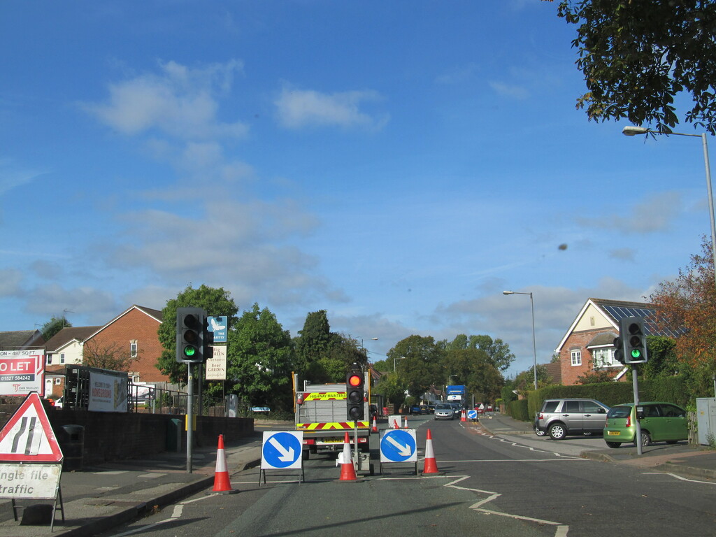 Road works by speedwell