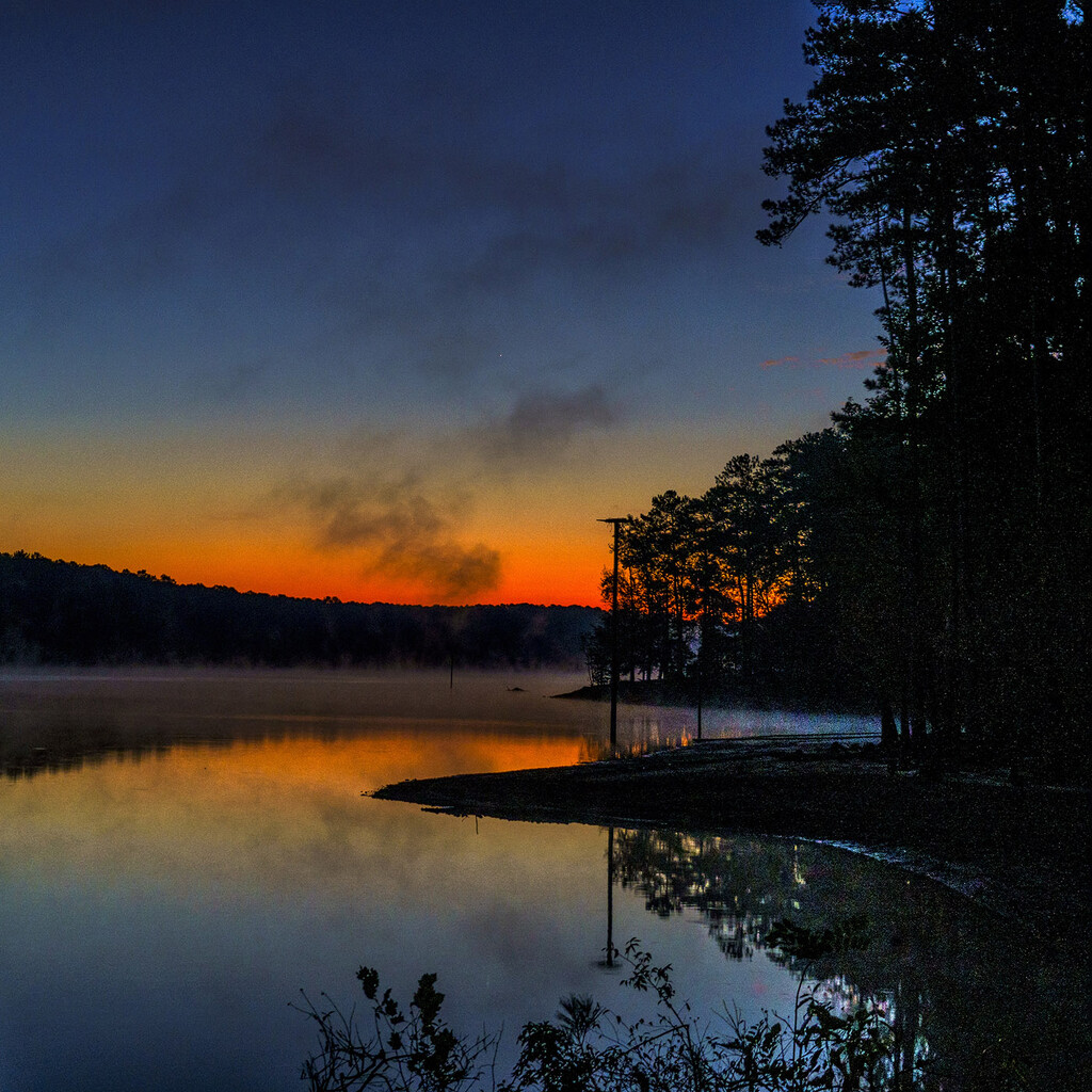Sunrise at Clark Creek by k9photo