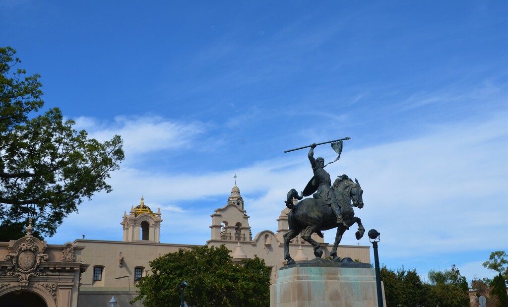 The Statue of El Cid by mariaostrowski