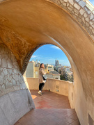 26th Oct 2021 - The arch, me and the Sagrada familia. 
