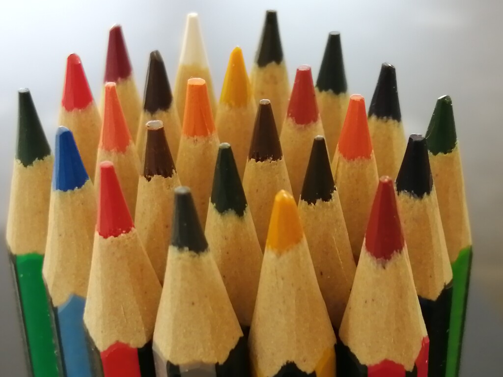 Crayons IV by flowerfairyann