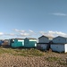 Behind the Beach Huts by moirab