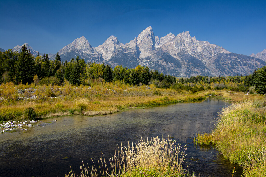 The Grand Tetons by cwbill